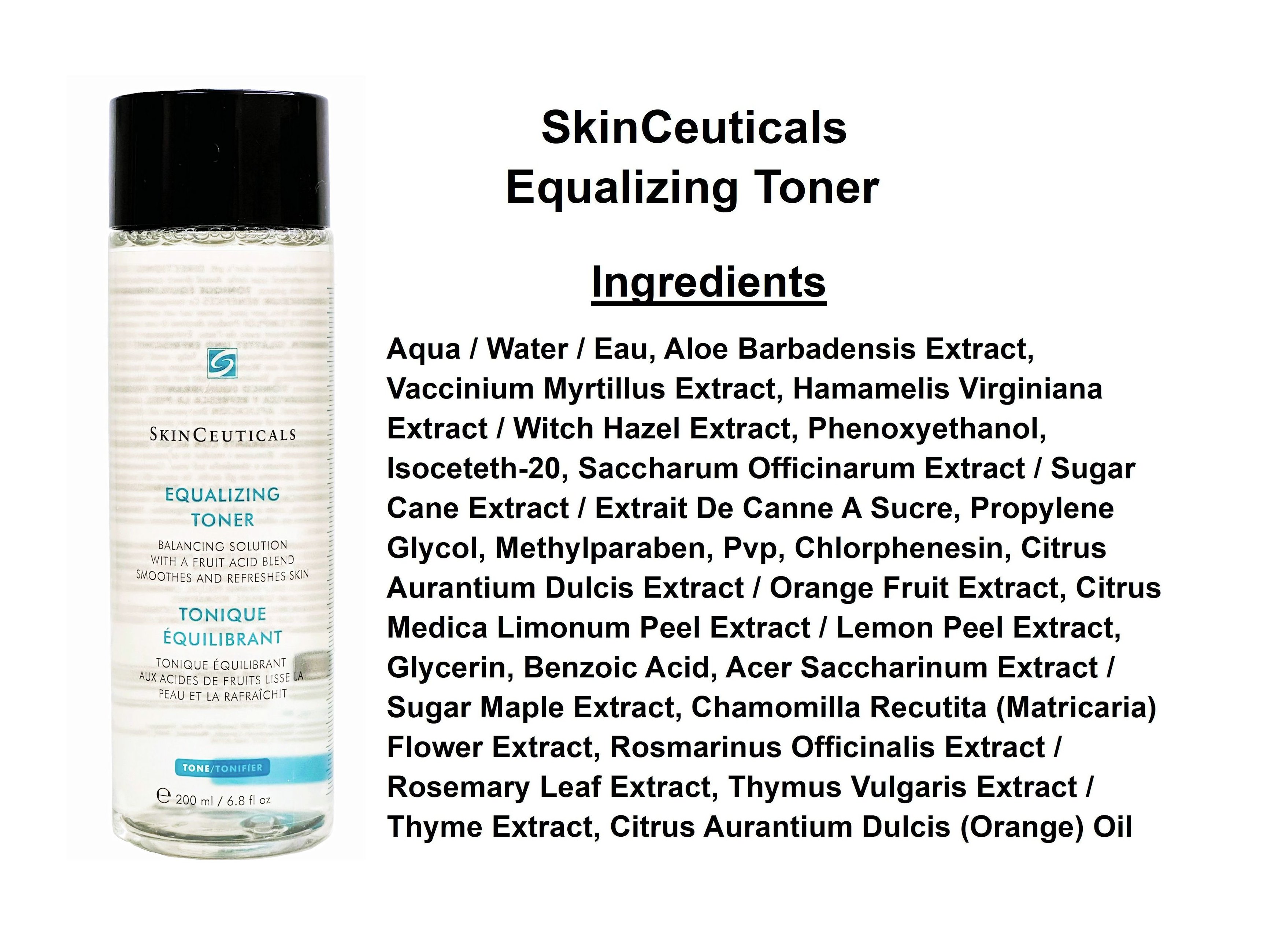 Equalizing Toner by SkinCeuticals for Unisex - 6.8 oz Toner
