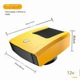 thumbnail image 4 of Car heater 12v/24v car defrosting snow defogging, 4 of 5
