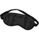 thumbnail image 2 of (noir) Masque De Nuit Sommeil Soie Yeux Pur Naturelle Mrier Soie Cache Oeil Pour Dormir Bandeau Douce Confortable Occultant Femme/homme/adulte Av, 2 of 5