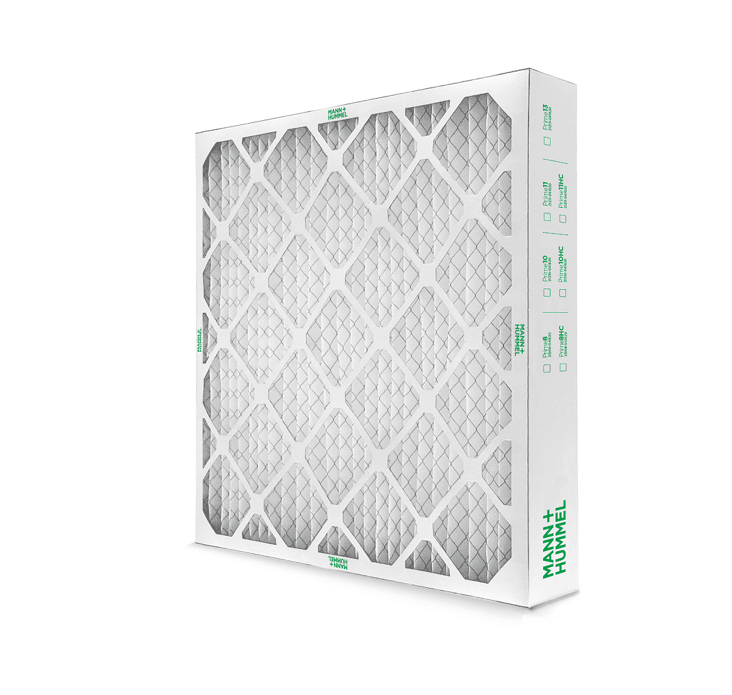 Mann+Hummel 20x25x4 MERV 8 Pleated HVAC AC Furnace Air Filters. 3 Pack. (Exact Size: 19.5 x 24.5 x 3.75 Inches)