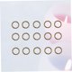 thumbnail image 4 of unbranded 200Ud Anillos Partidos De Acero Inoxidable Color Plata Para Llaveros Y Joyería, 4 of 7