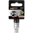 thumbnail image 4 of Performance Tool Socket W38010 3/8 Inch Drive; 5/16 Inch; Standard; 6 Point; Polished Nickel Chrome Plated; Vanadium Alloy Steel; Single, 4 of 4