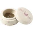 thumbnail image 2 of Precious Moments, Jesus Loves Me, Ceramic Trinket Box, Girl, 164466, 2 of 2
