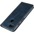 thumbnail image 5 of Google Pixel 3 XL Case with Wrist Strap, Classic PU Leather Wallet Case Slim Flip Folio with Card Holder,Kickstand Feature Magnet Closure Case Cover for Google Pixel 3 XL 6.3",Navy Blue, 5 of 9