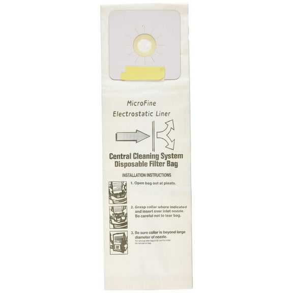 Nutone Central Vacuum Bags 3 Pack