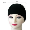 thumbnail image 4 of ENJOYW Bonnet de Natation Unisexe Bonnets de Bain Extensibles de Protection des Oreilles pour Piscinepolyester, 4 of 7