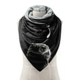 thumbnail image 2 of Châles Doux Mode Femmes Wrap Chaud Impression Casual Bouton Foulards Écharpe, 2 of 2