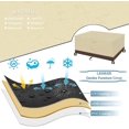thumbnail image 2 of Cubierta protectora rectangular 420d resistente para muebles de jardín, cubierta resistente a prueba de polvo a prueba de agua, cubierta antiuv, cubierta de muebles de jardín para mesa y 11 Feliz Sencillez, 2 of 5