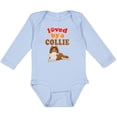 thumbnail image 3 of Inktastic Rough Collie Dog Boys or Girls Long Sleeve Baby Bodysuit, 3 of 5
