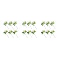 thumbnail image 2 of Rama de flores artificiales Inteprter 6 piezas tela flor falsa Leche blanca, 2 of 6