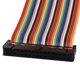 thumbnail image 3 of 50cm 34 Pin 34 forma F/F Conector IDC de cable de cinta plana de color Arco iris 2pcs Unique Bargains Cable plano IDC, 3 of 3