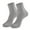 Gray, variant on WMTBSRSW 1 Pack Mens Classic Cotton Dress Socks Thin Lightweight Breathable Sock for Office Business Comfortable Casual Crew Socks Black