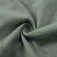 thumbnail image 7 of XIAONU Solid Cropped Wide Leg Pants for Men Drawstring Waist Side Pockets Loose Trousers, 7 of 7