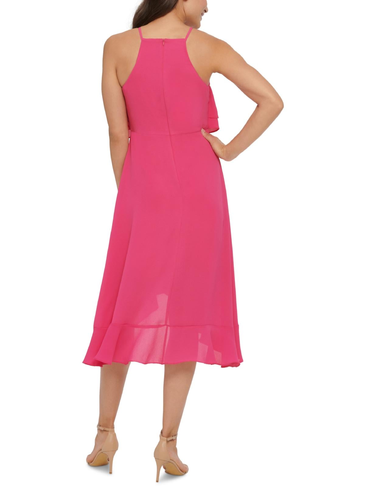 Kensie ruffle top popover dress