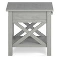 thumbnail image 6 of Simpli Home Kitchener Square Contemporary End Side Table in Fog Gray, 6 of 7