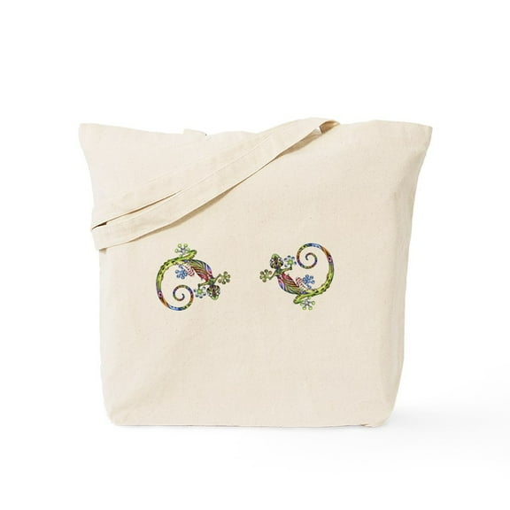 CafePress - ART GECKO Tote Bag - Unisex Canvas Tote Bag, Beige, 1-Piece
