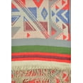 thumbnail image 2 of Sassy Scarves Women's Aztec Tribal Pattern Fringe Detail Oblong Scarf, 2 of 2