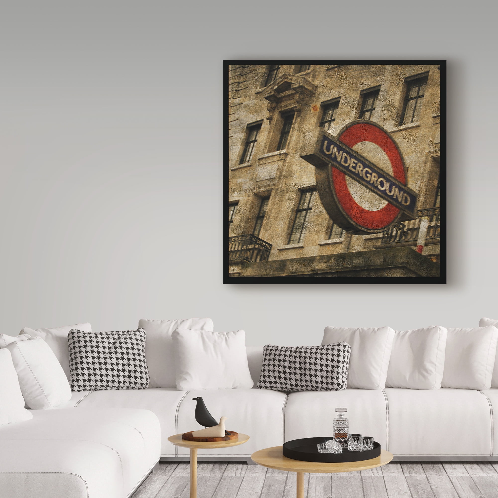 Trademark Fine Art 'Underground' Canvas Art by John W. Golden