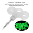 thumbnail image 3 of Tent Nail, Ground Anchors Peg Wear Resistant Threaded Design  for Camping 10PCS,15PCS, 3 of 7