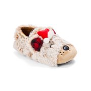 Dearfoams Cozy Comfort Matching Family Bear Slippers