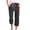 Black, variant on Mrat Women's Capris Pants