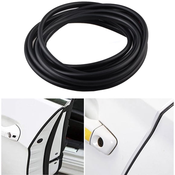 EGNMCR Car Exterior Accessories Door Rubber Protection Strip Car Door Protection Strip 5M Bumper strip