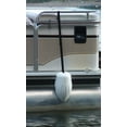 thumbnail image 4 of Taylor Made Boat Fender 31030 Marine Series; Ribbed; Cylinder With Molded In Ridge Hook; 16 Inch Length x 9 Inch Width; White; Vinyl; Pre-Inflated Rubber Football Style Valve, 4 of 4