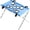 Blue, variant on Pet Bath & Grooming Stand Hammock, Shower Helper, Stainless Steel Detachable Foldable Pet Grooming Sling Table, Multi‑Color Rest Holder for Small Medium Dog Cat Nail Trimming Bathing Care
