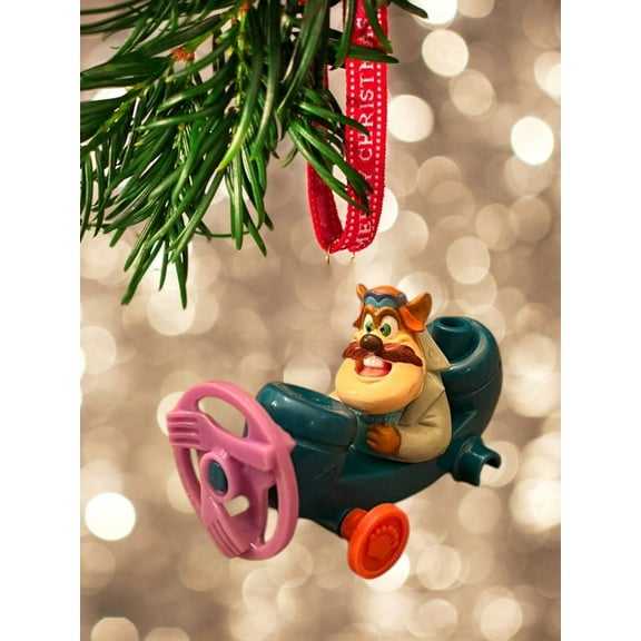 Ornament Disney Monterey Jack Figure Rescue Rangers Chip 'n Dales 1989 Charm 3”