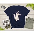 thumbnail image 4 of Cute Funny Dancing Cat Kitty Kitten Music Note For Men Women T-shirt Cat Lover Funny Cat Shirt Cat Lover Cat Owner Gift Pet Lover Shirt, 4 of 8