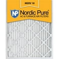 thumbnail image 1 of Nordic Pure 19x21x1ExactCustomM10-12 Exact MERV 10 AC Furnace Filters, 19 x 21 x 1 in. - Pack of 12, 1 of 1