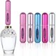 thumbnail image 1 of Perfume de viaje recargable, accesorios de viaje, botella atomizadora de perfume portátil, viaje de 5 ml (Travel Essentials, paquete de 5), 1 of 5