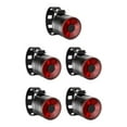 thumbnail image 1 of relayinert Headlight Bike Head Light Front Rear Lamps Warning Lamp Red 27.5x26mm 5Set, 1 of 6