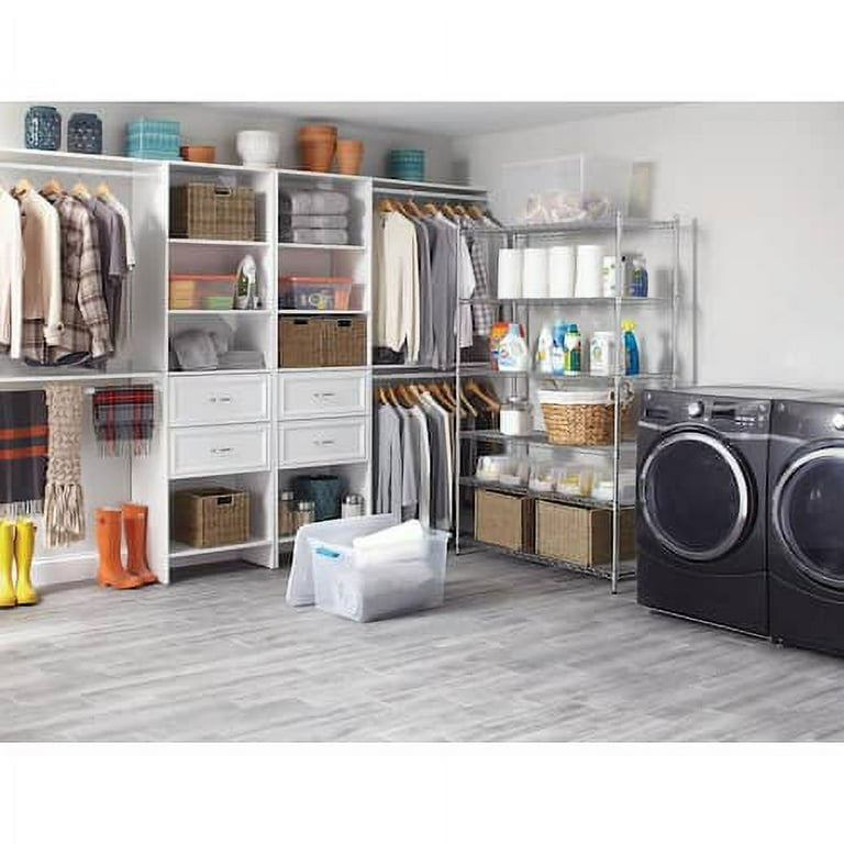 Hdx chrome shelving discount