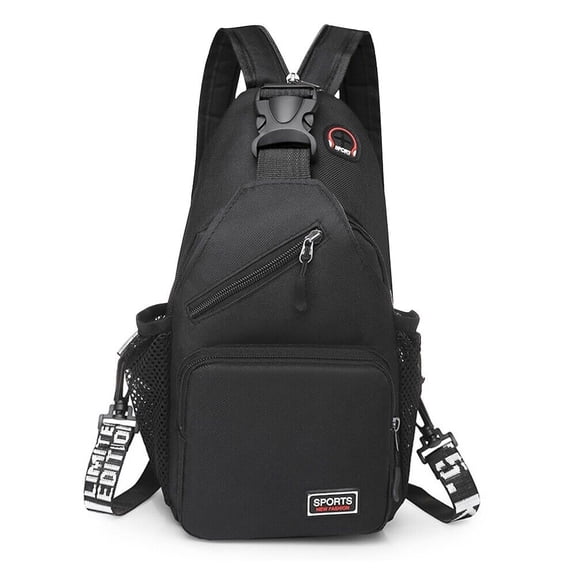Elegant Choise Nylon Versatile Casual Breast Bag Variable Shoulder Strap Pack Backpack Crossbag