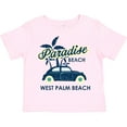 thumbnail image 3 of Inktastic Paradise Beach in West Palm Beach with Palm Trees and Car Boys or Girls Toddler T-Shirt, 3 of 5