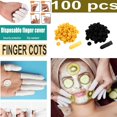 thumbnail image 2 of Disposable Finger Covers Natural Latex Gloves Finger Anti-Static, 2 of 8