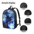 thumbnail image 3 of Mortal Kombat Backpack, Large Capacity Laptop Backpack, Durable Water-Resistant Daypack, 17.3x12.2x5.5 Inch, 3 of 8