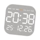 thumbnail image 4 of Reloj de pared digital, reloj de escritorio, versátil, configuración de alarma, reloj despertador, visualización de fecha de la semana para Concha blanca, 4 of 8