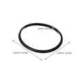 thumbnail image 2 of Masteelf Masteelf 6pcs Silicone Jar Gaskets Water Bottle Seal Ring Replacement Juicer Sealing Gasket, 2 of 8