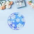 thumbnail image 4 of Snowflake Themed Disposable Party Tableware Set, Blue Winter Theme Paper Plates Cups Napkins, 20-Piece for Christmas Birthday Celebration, Only 7in Plates, 4 of 4