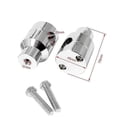 thumbnail image 1 of Chrome/ Black 1" Handlebar Riser Clamp 25mm 22mm For Motorcycle Harley Honda Shadow Billet Handle Bar Risers Heightening Mount - Riser Clamps & B, 1 of 3