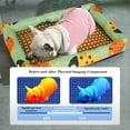 thumbnail image 7 of Cooling Mat for Dogs, Summer Pet Cooler Floor Cushion Dog Kennel Cats Kennel Ice Cushion Pet Supplies Small Mattress Universal Pet Ice Cushion, Pet Cooling Mats for Dogs(L, 19x15in), 7 of 7