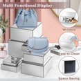 thumbnail image 4 of Espejo acrílico Buffet Risers Ngdiluxury para mesa de buffet, 6 unidades, 4 of 7