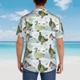 thumbnail image 4 of Balery Mallard Ducks Wild Birds Camisas hawaianas de manga corta para hombre, camisas playeras de corte holgado, camisas de vacaciones con botones,XX-Large, 4 of 7
