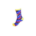 thumbnail image 3 of Official FC Barcelona - Checkered Knit Socks With Logo, Size 9-13, 3 of 4