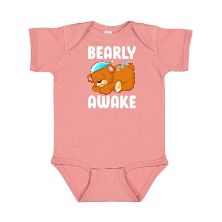 

Inktastic Baby Bear Bearly Awake Gift Baby Boy or Baby Girl Bodysuit