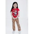 thumbnail image 2 of Disney Minnie Mouse T-Shirt and Flare Leggings Outfit Set Infant to Big Kid, 2 of 5