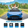 thumbnail image 5 of Pinypikaka 12V Ride on Sports Car for Kids Battery Powered Car Ride on Toy with Remote Control, Horn, Softly Start, LED Lights, Music, USB, Electric Vehicle for Boys Girls, 5 of 7