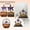 2PCS, variant on Easter Decorations He Is Risen Wooden Arch Table Decor 10.24in Religious Easter Display, Easter Decor Resurrection Scene with Crosses for Shelf Tiered Tray Home Decoration
